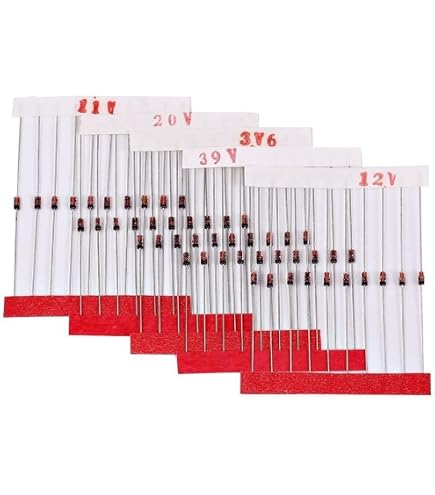 BZX85C43. Diodo Zener de 43V y 1W. Capsula DO41