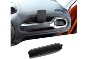 CKPEOR Scatola di immagazzinaggio braccioli, braccioli passeggeri organizza Il Vassoio di stoccaggio Adatto per Jeep Renegade 2015-2020