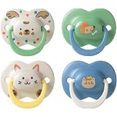 Tommee Tippee Ultimate Fit Pacifier, 18-36 Months | 4 Pack Orthodontic Baby Teat Symmetrical Teat 100% BPA Free Silicone Kids