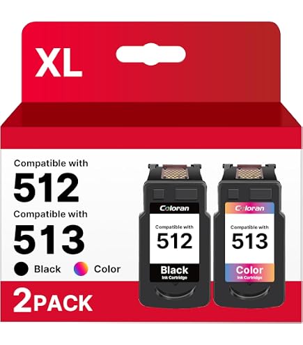 Cartouches D'encre Génériques XL Pour Imprimante Canon MP495 (PG512 XL & CL513 XL) - Pack Neuf