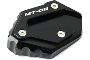 CCYYMOWOK CNC Piede Estensione Laterale Cavalletto Moto Accessori Per MT-09 MT09 SP 2021 2022 Tracer 900 gt 2023