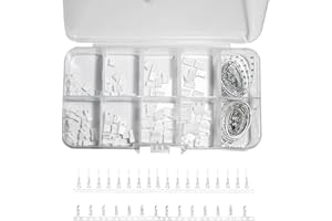 JYCONNECTS JST MX Kit de connecteurs 1,25 mm, connecteur mâle et femelle pour boîtier de 1,25 mm, 2/3/4/5 broches