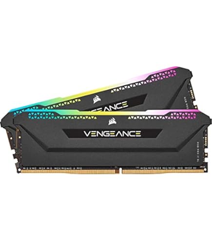VENGEANCE RGB CMK32GX4M2Z3600C18 16GB×2 VENGEANCE® RGB PRO 32GB (2 x 16GB) DDR4 DRAM 3600MHz C18 AMD