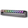 216W LED Barre Wallwasher Lyre Beam, 12X15W RGBW 4in1 LEDs Disco Lumiere,Lumière de Scène Console, Effet Stroboscopique DMX512 Lumière de Spectacle pour Fête Mariage Club et Bar