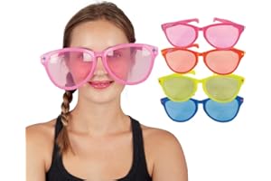 P'TIT CLOWN 10869 plastica giganti-Occhiali con lenti, colori assortiti