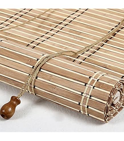 Zonwering Bamboe Rolgordijn 90 100 110 120cm Breed Natuurlijk Rietgordijn Met Lifter Bamboe Rolgordijnen Voor Ramen Patiodeuren Anti-UV Bamboe Roman Zonwering Bamboe Rolgordijn 90 100 110 120cm Breed Natuurlijk Rietgordijn Met Lifter Bamboe Rolgordijnen Voor Ramen Patiodeuren Anti-UV Bamboe Roman