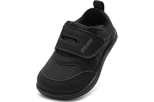 STQ KIDS Barefoot Niñas Zapatillas Deportivas Niño Clásicas Calzado Respetuoso Bebe Primeros Pasos Moda Non-Slip Descalzo con Caída Cero al Aire Libre para Mejor Regalo