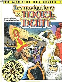jaquette livre Les Navigations de Mael Duin (La Mémoire des Celtes)