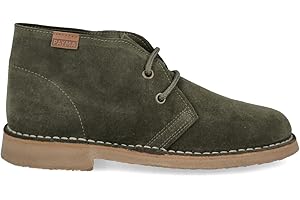 PAYMA - Bottes Safari Desert en Cuir pour Hommes et Femmes. Fabriqué en Espagne. Bottines Chaussure Chukka Sport. Fermeture en Dentelle. Semelle en Caoutchouc