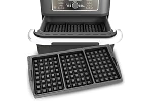 ZauberFry Waffle Insert - The Original Compatible with Ninja AF500DE, AF500EU Hot Air Fryer, Waffles, Belgian Waffles, Baking Mould, Accessories