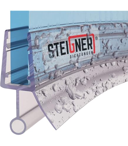 Guarnizione Doccia STEIGNER UK16 - Per Vetro 5/6 Mm, PVC, 70 Cm, Impermeabile E Antimuffa - Foto 12