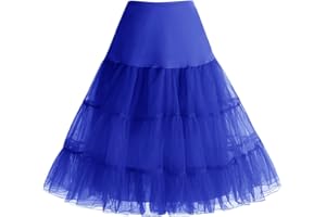 Homrain Spódnica w stylu vintage, 1950, halka, w stylu retro, spódniczka krynoline, do rockabilly, odświętna spódnica damska