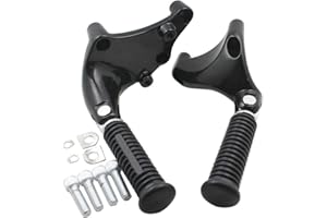 YHMTIVTU Motorrad-Fußrasten für Harley Sportster Iron XL 883 1200 48 72 2014–2018