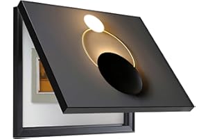 Hengqiyuan Copri Quadro Elettrico Decorativo - Cassaforte per Quadro - Copri Contatore con Cornice - Protezione e Stile per Il Tuo Quadro Elettrico,60×50 cm