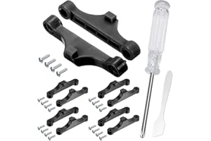 GATSUZG 5 Pairs for AM5/AM4 CPU Heatsink Bracket with Mounting Screws, Plastic Cooling Fan Support for AMD X870/X670/B650/A620/X570/B550/A520/X470/B450/B350/A320 Motherboards, with Screwdriver