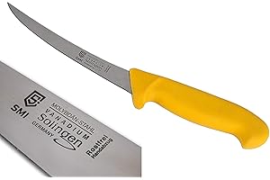 SMI Solingen Cuchillo Deshuesar 5 pulgadas Cuchillo Deshuesador Cuchillo de Carnicero Para Carne - Made in Germany