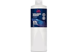 ‎WELLA PROFESSIONALS Wella Professionals Welloxon Perfect Entwickler 6% – Wasserstoffperoxid für Haarfarbe & Tönung – Oxidant für Koleston, Illumina & Magma – 1L