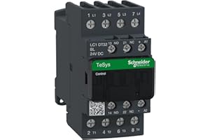 Schneider Electric LC1DT32BL TeSys D, Contactor, 4P(4 NA) AC-1, <=440 V 32 A, bobina bajo consumo 24 V CD