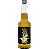 By T&uuml;fek&ccedil;i Ananas Aromalı Şurup 750 ml &ndash; Kahve, Kokteyl, Pasta ve Tatlılar İ&ccedil;in, Doğal Aroma, Ger&ccedil;ek Pancar Şekeri