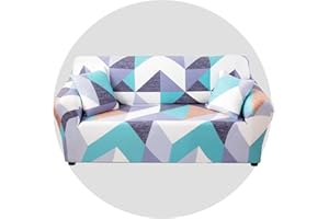 TOMMO Super stretch sofa cover Sofa Covers 1/2/3/4 Seater Sofa ProtectorNon Slip Soft Couch Sofa Cover Washable Furniture Protector Sofa Cover with 1 Pillowcase for Couch Sofa (3 Seater, Warm dandelion)