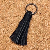 Anhänger Quaste - schwarz