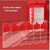 CNGZHN 60 Par&ccedil;a Kolay A&ccedil;ılır G&uuml;&ccedil;l&uuml; &Ccedil;ift Taraflı Bant 18Mmx50Mm