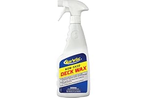 STAR BRITE Non-Skid Deck Wax Spray - Essential for Non-Slip, Stain & UV Damage Protection - Ideal Boat Deck Solution - 16 OZ (097316)