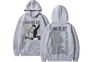 Takyojin Lana Del Rey Hoodie for Men/Women Fashion Long Sleeve Sweatshirt 90s Reto Hoodie for Music Fans