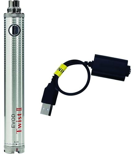 Vitavap' - Pack batterie Evod Twist 2 avec chargeur USB pour remplacer la  Vision Spinner 2 | couleur Noir | Sans tabac ni nicotine sans eliquide :  Amazon.fr: High-Tech