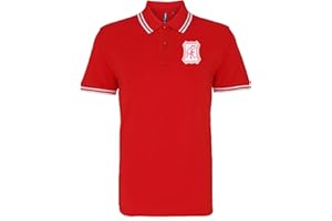 OLD SCHOOL FOOTBALL Aberdeen 1965 Retro Football Iconic Polo Embroidered Logo