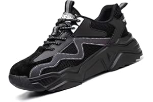 Annvia Chaussure de Sécurité Homme Femme Basket Securite Légère et Confortable Respirant Antidérapante Chaussures de Travail