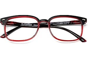 El Charro Okulary Czytania Mod. Hawaje Czarny I Czerwony +2,50-200 g