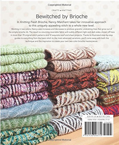 Livres Couvertures de Knitting Fresh Brioche: Creating Two-Color Twists & Turns
