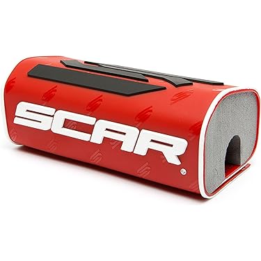 Mousse De Guidon Avec Barre - Renthal SX Vintage 240mm - Rouge/Blanc