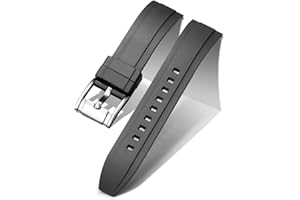 BINLUN Correa Reloj de Silicona de Liberación Rápida Correas para Relojes de Caucho 18mm 19mm 20mm 21mm 22mm 24mm Deportivos Pulseras de Repuesto para Smartwatches para Hombre y Mujer con 11 Colores