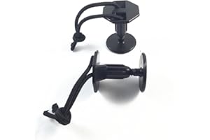 DUOJIN 2 pcs Bodyboard Surfboard Plug Leash avec cordons cordes