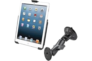 RAM MOUNTS RAM Mount ram-b-166-ap14u - Halterung, für Tablet/UMPC, Passivhalter, schwarz, Aluminium, Verbundmaterial, Saugnapf,für Apple iPad Mini 1, 2, 3