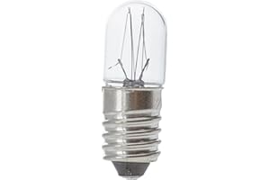 Prilux incandescencia - Lámpara tubular 10x28 230v 5w e10 25ma