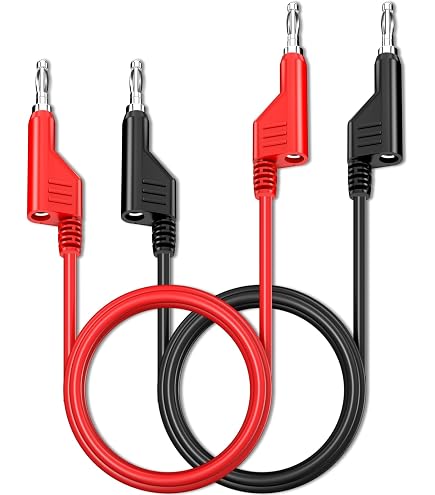 WITTKOWARE Messleitungen-Set – 2 M, Rot/schwarz,  Produktbild-Vorschau 5