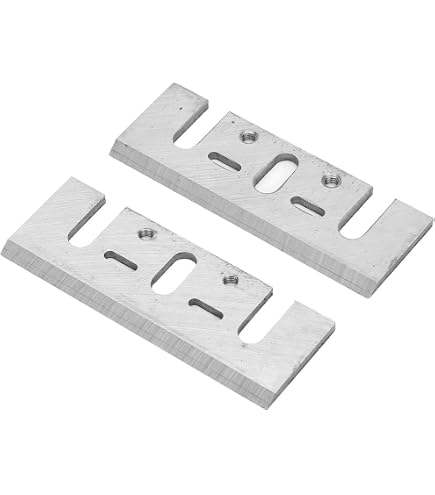 HSS Fers De Rabot 82 Mm - Lames Pour Makita Bosch Ryobi (Jeu De 2)