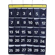 Organizer Da Parete Con 30 Tasche Numerate - Portaoggetti Appendibile Per Cellulari E Accessori - Foto 6