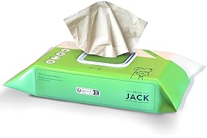Hello Jack Toallitas Perro y Gatos Naturales - Toallitas para Higiene de Perros con Aloe Vera, Hipoalergénicas - Limpieza para Patas, Nariz, Ojos y Orejas