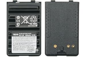 VINEYUAN Batterie Ni-MH 7.2V 1800mAh FNB-V94 pour FT-60R FT-250R FT-270 HX500S VX-110 VX-120 VX-150 VX-160 VX-420 VX-424 Batterie de Remplacement Radio bidirectionnelle