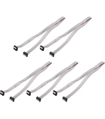 28AWG IDC Fil Plat Câble Ruban 3 M 1.27mm Pas 14 Broches Gris