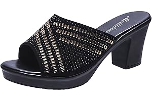 Dasongff Sandale Plateforme Sexy Club Claquette Semelle Epaisse Arch Support Sandals Orthopedique Sandales de Plage Décontractée Confortables Bout Ouvert Flip Flops Slip-on Talons Hauts pour Femmes