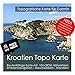 Produktbild Kroatien Garmin Karte Topo 4 GB microSD. Topografische GPS Freizeitkarte für Fahrrad Wandern Touren Trekking Geocaching & Outdoor. Navigationsgeräte, PC & Mac