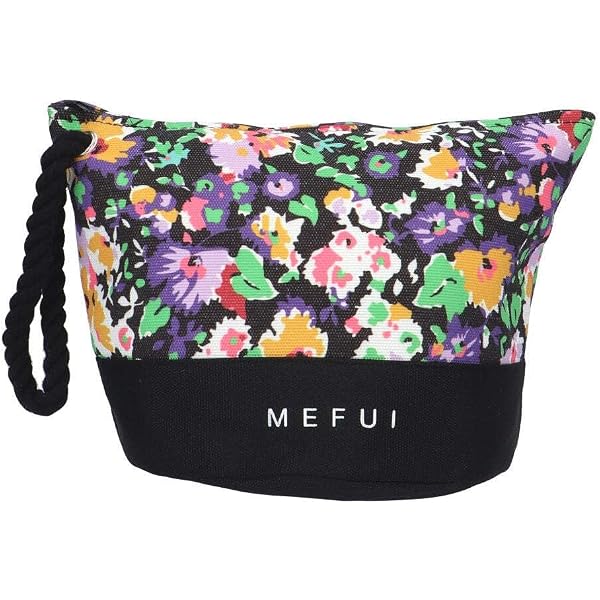 Pochette Mefui Multicolor Animalier - Cotone Con Chiusura A Coulisse