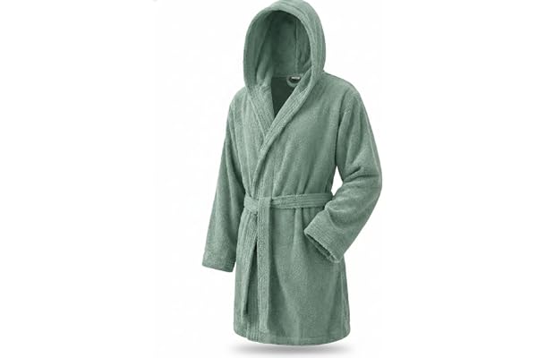 Top Towel - Élégant - Peignoir pour Femme et Homme 100% Coton, 500 g/m² - Option Capuche ou Sans Capuche - Doux et Absorbant pour Douche, Spa et Piscine