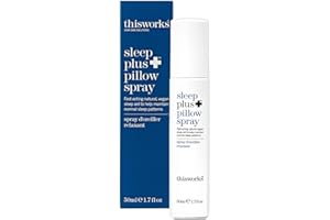 This Works Sleep Plus Pillow Spray, 50 ml - Motion-Activated Sleep Spray Infused with Lavender, Camomile and Vetivert - Science-Backed Pillow Spray Designed to Aid Restless Sleepers