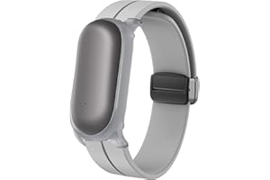 Blueshaweu Armband Kompatibel mit PLAUD NotePin Sprachrekorder, Weiches Silikon Ganz Magnetisch Einstellbar Uhrarmband Kompatibel Für PLAUD NotePin KI-Sprachrekorder